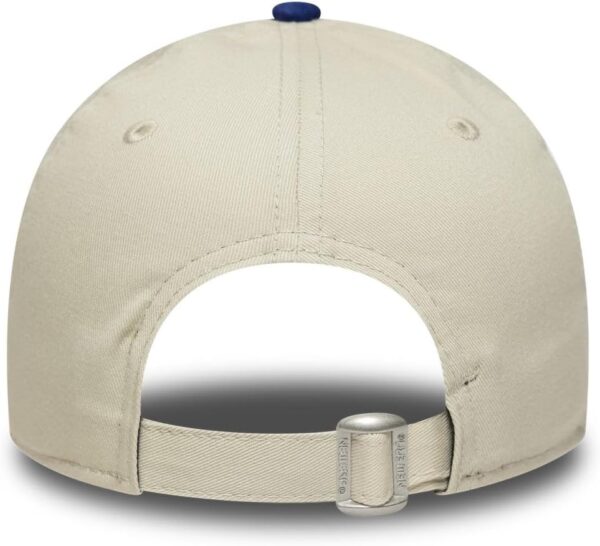 Cappello LA Dodgers New Era 9Forty regolabile beige blu-3