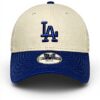 Cappello LA Dodgers New Era 9Forty regolabile beige blu