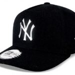 Cappellino New Era Snapback Yankees Nero Logo Foil