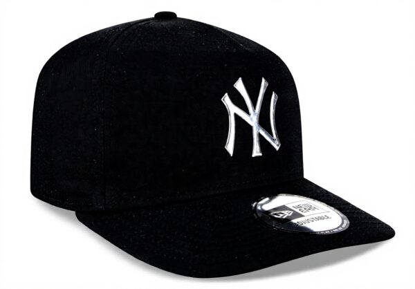 Cappellino New Era Snapback Yankees Nero Logo Foil