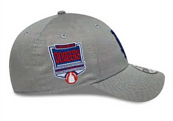 Cappellino Dodgers New Era MLB 9FORTY grigio unisex