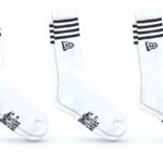 Calzini New Era Stripe Crew Uomo 3 Paia EU 39-42
