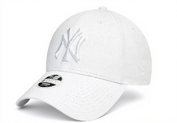 Berretto New Era Yankees Donna Cotone Optic White Baseball