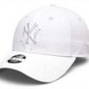 Berretto New Era Yankees Donna Cotone Optic White Baseball