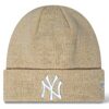 Berretto New Era Yankees MLB Beige Leggero Scaldaorecchie
