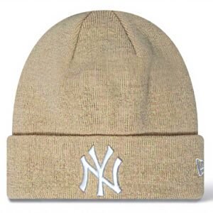 Berretto New Era Yankees MLB Beige Leggero Scaldaorecchie