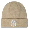 Berretto New Era Yankees MLB Beige Leggero Scaldaorecchie