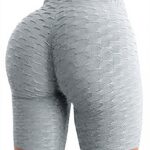 Pantaloncini Booty Scrunch donna palestra yoga elasticizzati