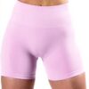 Pantaloni yoga corti donna Generisch vita alta push up