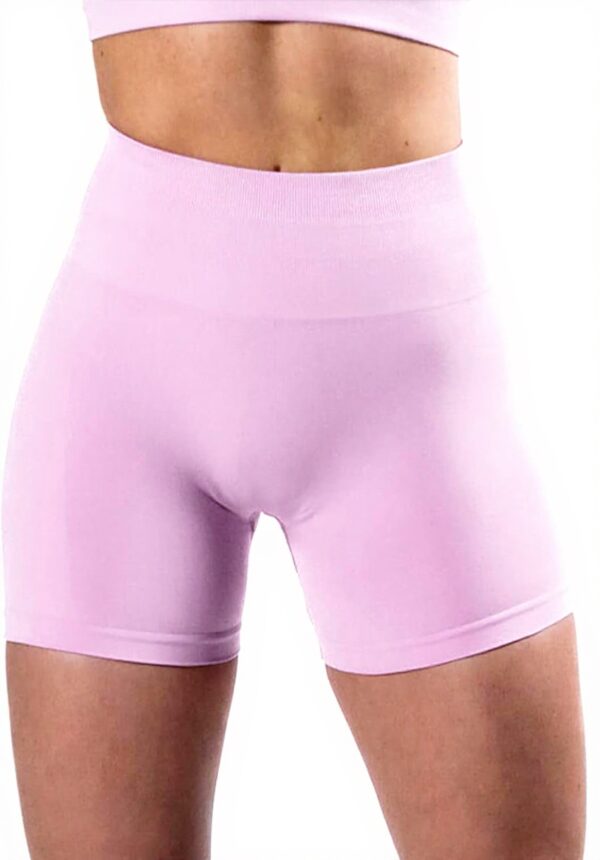 Pantaloni yoga corti donna Generisch vita alta push up