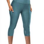 Pantaloni yoga donna 34 Generisch vita alta elasticizzati