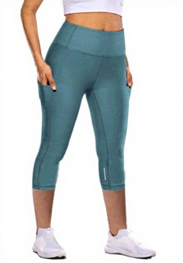 Pantaloni yoga donna 34 Generisch vita alta elasticizzati