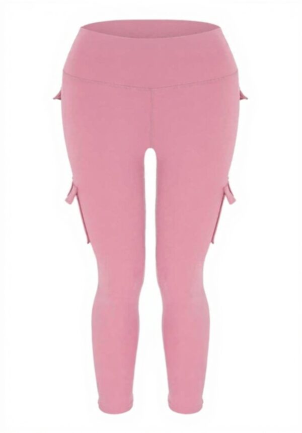 Pantaloni yoga donna lunghi tasche Generisch fitness