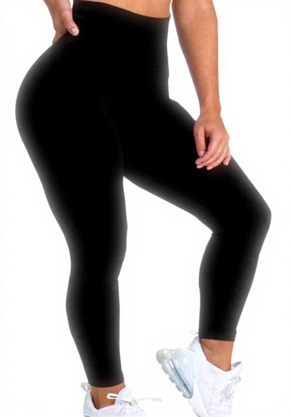 Pantaloni da yoga da donna lunghi leggings da yoga da donna a vita alta, push up, per fitness, arricciatura, anti-cellulite, pantaloni da corsa, slim fit, per il tempo libero, pantaloni skinny a