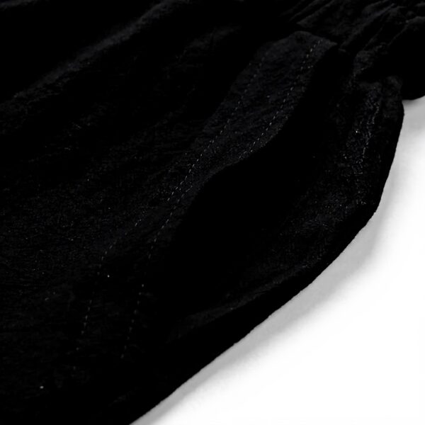 Pantaloni donna cotone lino vita elastica comodi casual