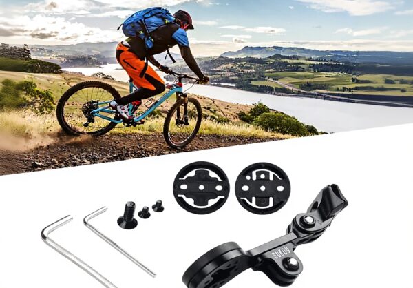 Supporto computer bici RichVibe ABS compatibile Wahoo Bryton