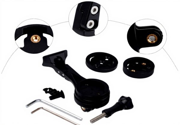 Supporto Garmin Bryton GPS bicicletta Jumplushion lungo