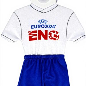 Mini maglia UEFA Euro 2024 ventosa design collezione
